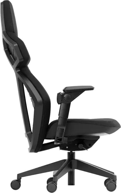 noblechairs Dawn Gaming Chair, Black PU Leather, Cold-foam Filling, Foldable Armrests, Synchro-Mechanism, Adjustable Lumbar Support, Max 110kg