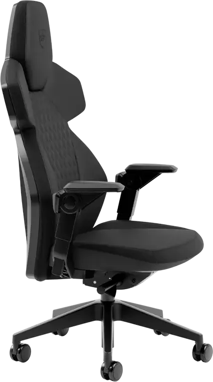 noblechairs Dawn Gaming Chair, Black PU Leather, Cold-foam Filling, Foldable Armrests, Synchro-Mechanism, Adjustable Lumbar Support, Max 110kg