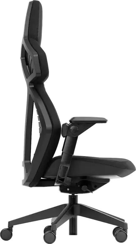 noblechairs Dawn Gaming Chair, Black PU Leather, Cold-foam Filling, Foldable Armrests, Synchro-Mechanism, Adjustable Lumbar Support, Max 110kg