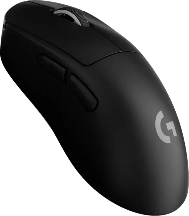 Mouse Gaming Wireless Logitech G PRO X Superlight 2 DEX, Senzor HERO 2 44,000 DPI, Rata Polling 8,000 Hz, Switch-uri Hibride LIGHTFORCE, 60g, Negru