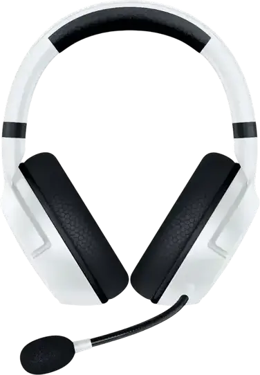 Razer Kaira Wireless Gaming Headset for Xbox Series X|S and Xbox One, White, 50mm Triforce Titanium Drivers, HyperClear Cardioid Mic, FlowKnit Memory Foam