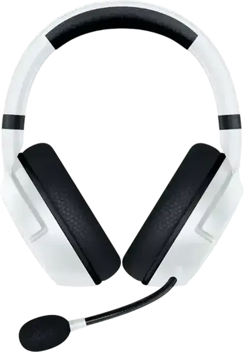 Razer Kaira Wireless Gaming Headset for Xbox Series X|S and Xbox One, White, 50mm Triforce Titanium Drivers, HyperClear Cardioid Mic, FlowKnit Memory Foam