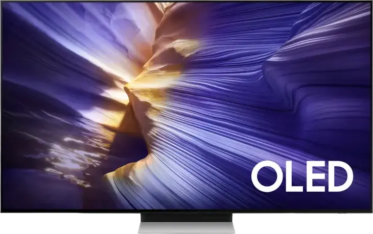 55" OLED SMART TV Samsung QE55S90FAEXUA, 3840x2160 4K UHD, Tizen, Negru