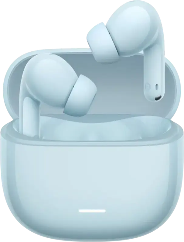 Casca Wireless Xiaomi Redmi Buds 8 Lite, Albastru, ANC Hibrid 42dB, Driver Titanium 12.4mm, Bluetooth 5.4, Baterie 36h, Rezistenta la Apa IP54, Dual-Mic AI ENC