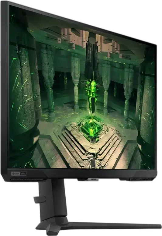 Samsung Odyssey G4 S27BG400E 27" Gaming Monitor, FHD 1920x1080 IPS Panel, 240Hz Refresh Rate, 1ms Response Time, HDR10, AMD FreeSync Premium, Black