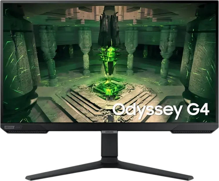 Samsung Odyssey G4 S27BG400E 27" Gaming Monitor, FHD 1920x1080 IPS Panel, 240Hz Refresh Rate, 1ms Response Time, HDR10, AMD FreeSync Premium, Black