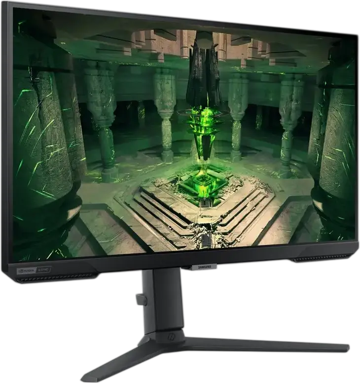 Samsung Odyssey G4 S27BG400E 27" Gaming Monitor, FHD 1920x1080 IPS Panel, 240Hz Refresh Rate, 1ms Response Time, HDR10, AMD FreeSync Premium, Black