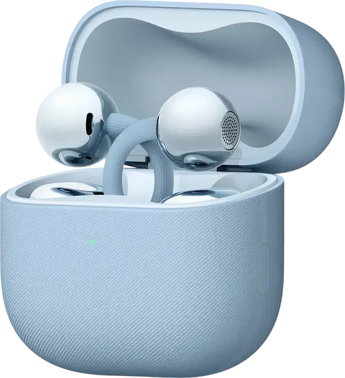 Casca Huawei FreeClip 2 Open-Ear Bluetooth 6.0, Albastru Deschis, Design C-bridge, Driver Dinamic 10.8mm, Rezistenta la Apa IP57, Baterie Totala 38h, Conectare Dual-Device