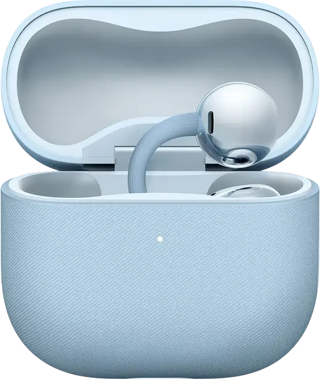 Casca Huawei FreeClip 2 Open-Ear Bluetooth 6.0, Albastru Deschis, Design C-bridge, Driver Dinamic 10.8mm, Rezistenta la Apa IP57, Baterie Totala 38h, Conectare Dual-Device