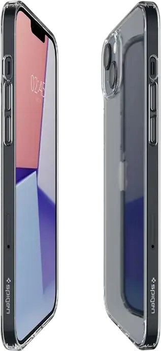 Husa Spigen AirSkin Hybrid pentru iPhone 14 Plus, Protectie Dual-Layer din TPU si Policarbonat rezistenta la socuri, Transparenta