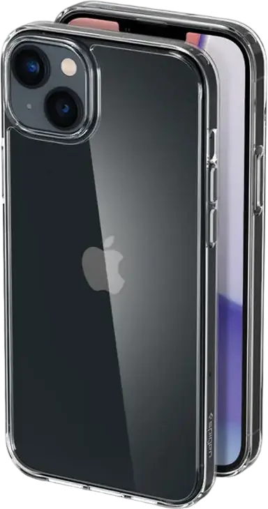 Husa Spigen AirSkin Hybrid pentru iPhone 14 Plus, Protectie Dual-Layer din TPU si Policarbonat rezistenta la socuri, Transparenta