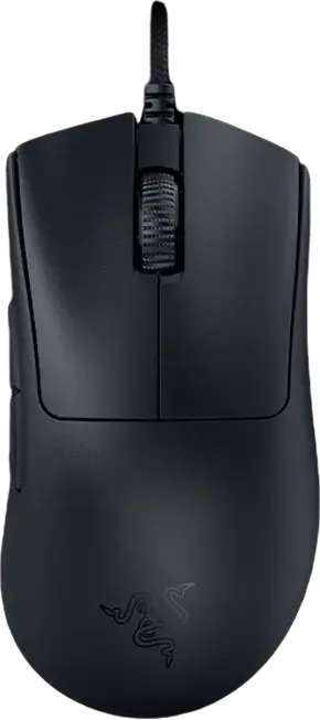 Razer DeathAdder V3 Wired Gaming Mouse, Focus Pro 30K Optical Sensor, 30,000 DPI, 8000Hz Polling Rate, Gen-3 Optical Switches, 59g, Black, RZ01-04640100-R3M1
