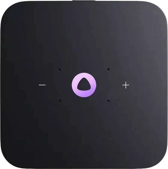 Boxă Inteligentă Yandex Station Midi YNDX-00054 cu Asistent Vocal Alisa, YandexGPT, Hub Zigbee, Putere 24W RMS, Bluetooth 5.0, Wi-Fi, Ceas LED, Negru