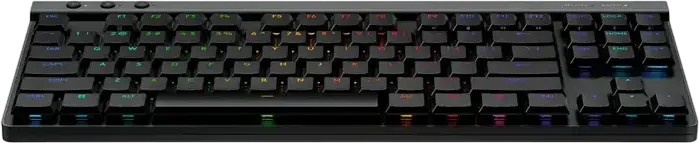 Игровая механическая клавиатура Logitech G515 LIGHTSPEED TKL Low-Profile, беспроводная, английская раскладка, переключатели GL Tactile, PBT-кейкапы, RGB