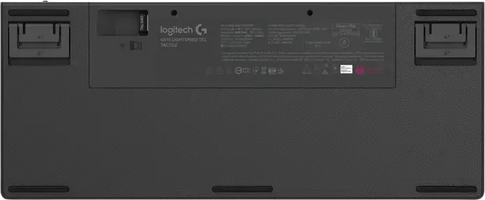 Игровая механическая клавиатура Logitech G515 LIGHTSPEED TKL Low-Profile, беспроводная, английская раскладка, переключатели GL Tactile, PBT-кейкапы, RGB
