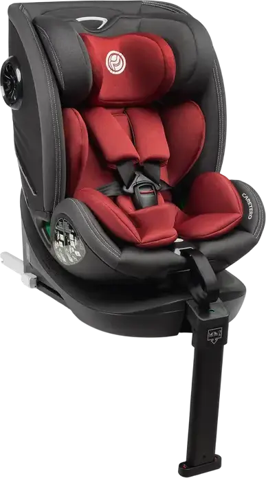 Scaun Auto Caretero Fortis i-Size 360, ISOFIX cu Picior de Stabilitate, ECE R129/02, 0-36 kg, 40-150 cm, Centuri 5 Puncte, Material Antibacterian