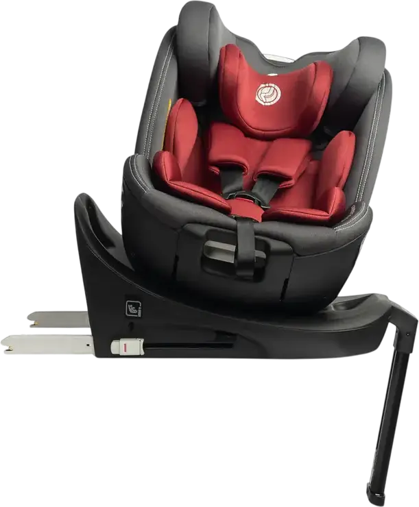 Scaun Auto Caretero Fortis i-Size 360, ISOFIX cu Picior de Stabilitate, ECE R129/02, 0-36 kg, 40-150 cm, Centuri 5 Puncte, Material Antibacterian
