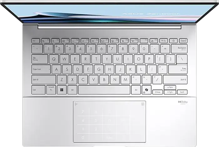 Ultrabook ASUS Zenbook 14 UX3405CA, Intel Core Ultra 5 225H, 16GB DDR5, 512GB SSD, 14" WUXGA OLED Anti-Glare, Intel Arc Graphics, Wi-Fi 7, Aluminiu, Windows 11