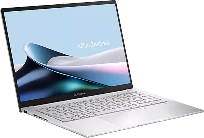 Laptop 14" ASUS Zenbook 14 UX3405CA, Foggy Silver, Intel Core Ultra 5 225H, 16GB/512GB, Windows 11 Home