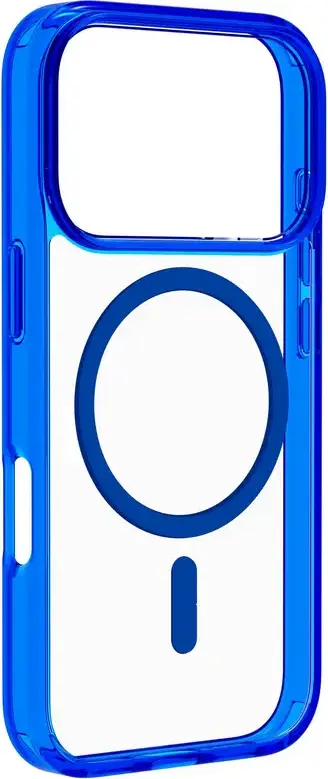 Cellularline Iconic Mag Case for Apple iPhone 17 Pro Max, MagSafe Compatible TPU Cover with Anti-Yellow Technology and Impact Protection, ICONICMAGIPH17PRMB