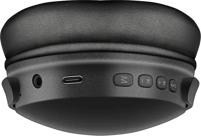 Casca Wireless Stereo SVEN AP-B545MV Over-Ear, Bluetooth, Slot Micro SD, Radio FM, Difuzoare 40mm, Baterie 50h, Design Pliabil, Negru