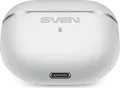 SVEN E-190B True Wireless Stereo TWS In-Ear Headphones, Bluetooth 5.3, 13mm Drivers, Touch Controls, USB Type-C, White