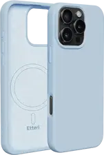 Husă Etteri Silicone Mag case pentru iPhone 16 Pro, Albastru deschis