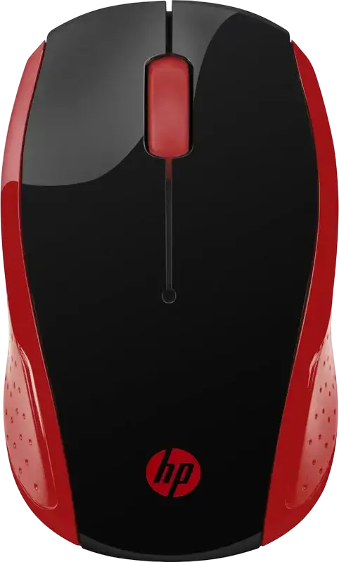 Mouse HP 200 Empress, Rosu | Negru