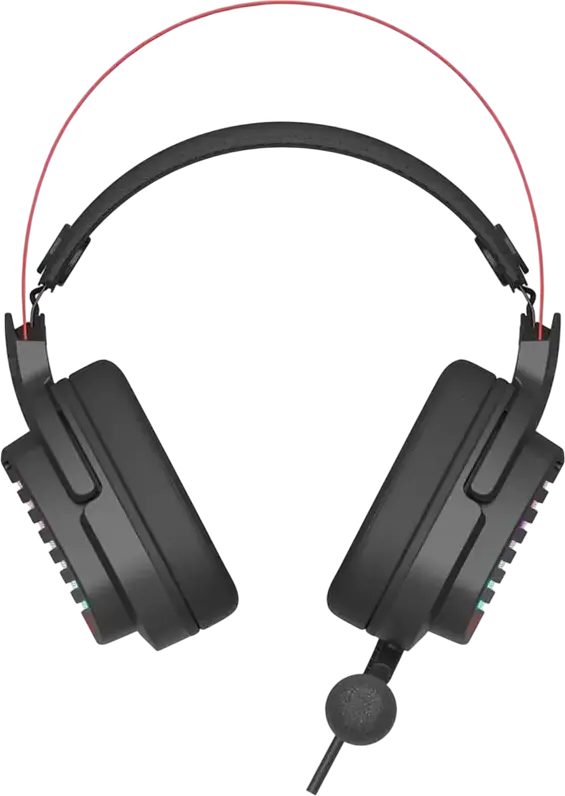 Casca Gaming Bloody G560, Sunet Surround Virtual 7.1, Difuzoare 50mm, Microfon cu Anulare Zgomot, Iluminare RGB Flow, Cablu USB Impletit
