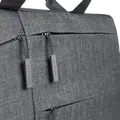 Husa de transport rezistenta la apa pentru laptop Satechi ST-LTB13 pana la 13 inch, Exterior din Nailon cu Captusala Moale, 3 Buzunare Accesorii, Gri