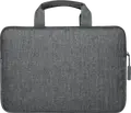 Husa de transport rezistenta la apa pentru laptop Satechi ST-LTB13 pana la 13 inch, Exterior din Nailon cu Captusala Moale, 3 Buzunare Accesorii, Gri