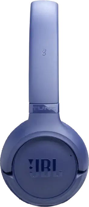 JBL Tune 530BT Wireless On-Ear Headphones, Pure Bass Sound, 76h Playback, Bluetooth 6.0, Multipoint Connection, Integrated Mic, Foldable, Blue