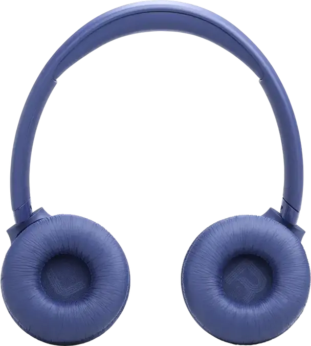 JBL Tune 530BT Wireless On-Ear Headphones, Pure Bass Sound, 76h Playback, Bluetooth 6.0, Multipoint Connection, Integrated Mic, Foldable, Blue