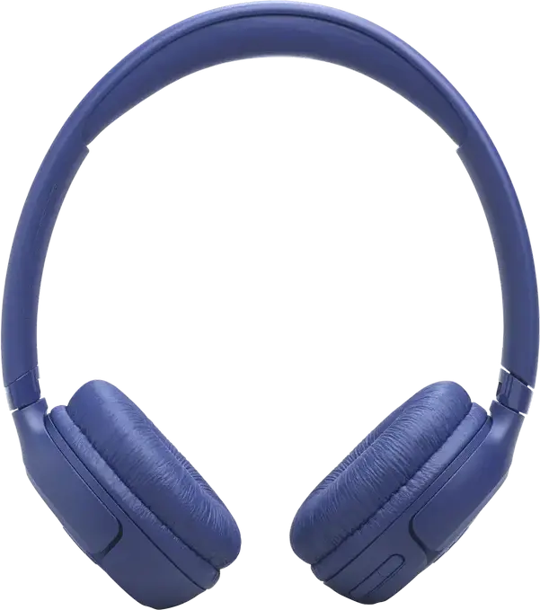JBL Tune 530BT Wireless On-Ear Headphones, Pure Bass Sound, 76h Playback, Bluetooth 6.0, Multipoint Connection, Integrated Mic, Foldable, Blue