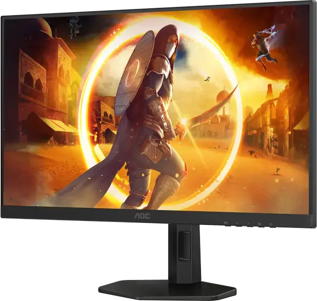 Monitor Gaming AOC Q27G4XF 27", WQHD 2560x1440, Fast IPS, 180Hz, 0.5ms MPRT, HDR10, Compatibil G-SYNC, Reglabil pe Inaltime, Negru
