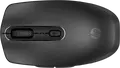 Mouse Wireless Reincarcabil HP 690 7M1D4AA, Bluetooth Low-energy, Incarcare Qi si USB-C, Senzor Optic 4000 dpi, 6 Butoane Programabile, Negru
