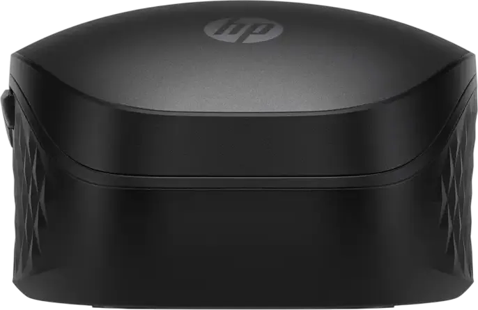 Mouse Wireless Reincarcabil HP 690 7M1D4AA, Bluetooth Low-energy, Incarcare Qi si USB-C, Senzor Optic 4000 dpi, 6 Butoane Programabile, Negru