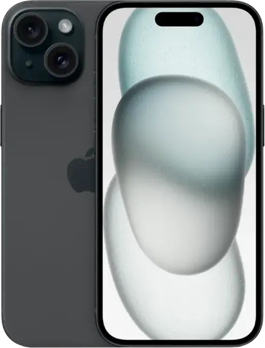 Smartphone Apple iPhone 15, 6GB/128GB, Negru
