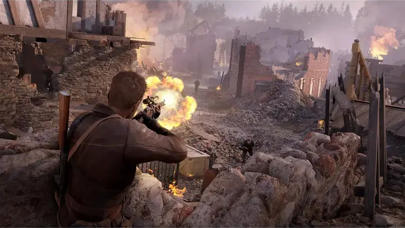 Sniper Elite: Resistance for PlayStation 5 PS5 - Third-Person Tactical Shooter Physical Disc Game - Rebellion Developments