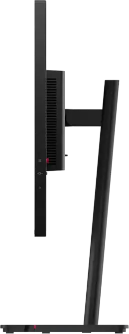 Monitor Lenovo ThinkVision T27QD-40 27 inch WQHD IPS, 2560x1440, 120Hz Dynamic, HDR10, USB-C 100W Power Delivery, RJ45 Ethernet, Reglabil pe Inaltime
