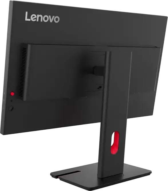 Monitor Lenovo ThinkVision T27QD-40 27 inch WQHD IPS, 2560x1440, 120Hz Dynamic, HDR10, USB-C 100W Power Delivery, RJ45 Ethernet, Reglabil pe Inaltime