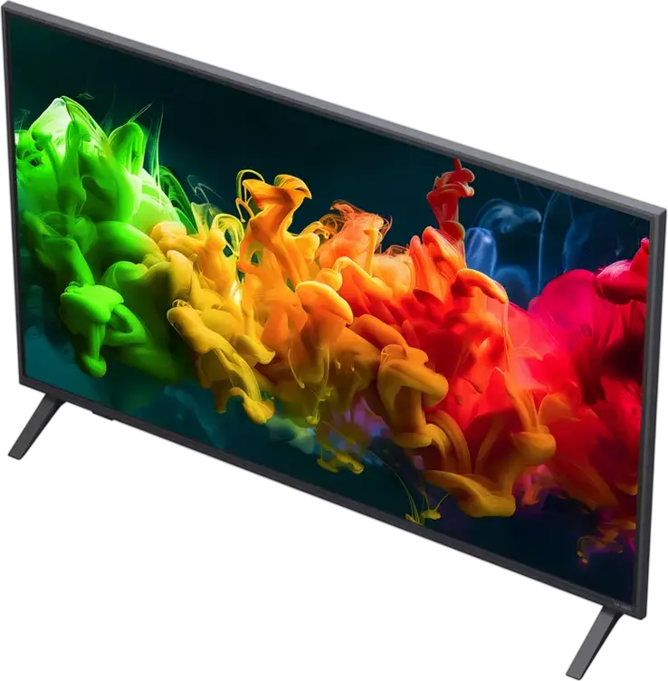 LG 65QNED80B6B 65" QNED 4K UHD Smart TV, Mini LED, α7 AI 4K Gen9 Processor, webOS, HDR10, HLG, Bluetooth 5.3, Black