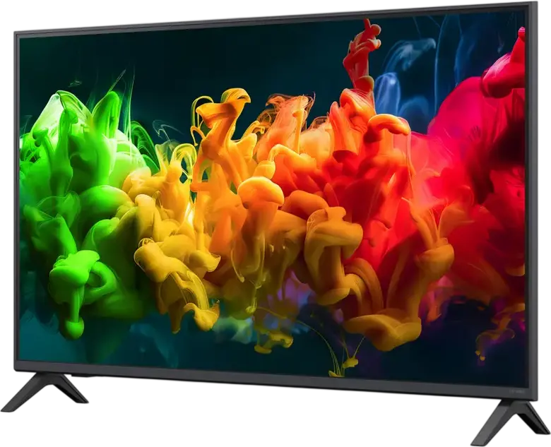 LG 65QNED80B6B 65" QNED 4K UHD Smart TV, Mini LED, α7 AI 4K Gen9 Processor, webOS, HDR10, HLG, Bluetooth 5.3, Black