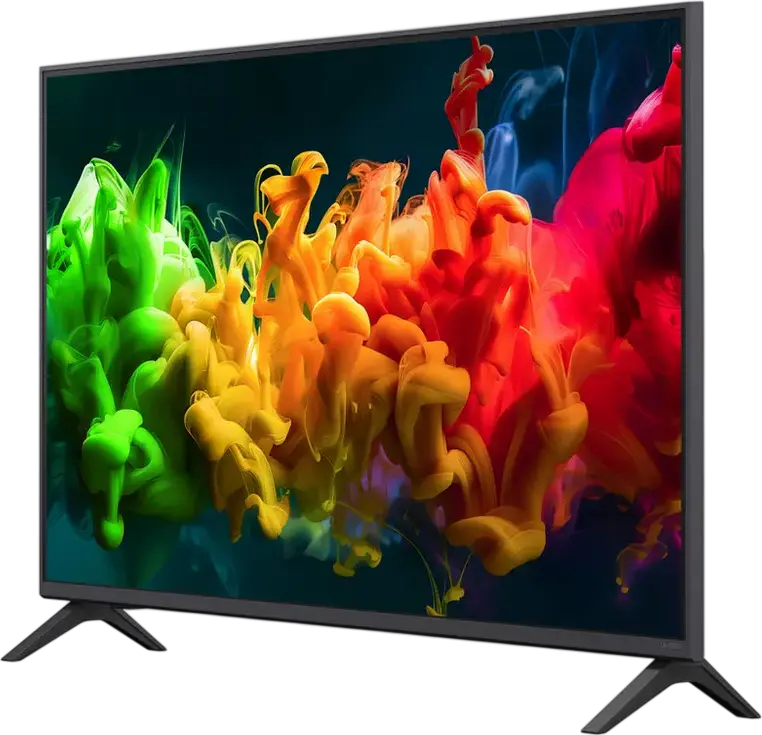 LG 65QNED80B6B 65" QNED 4K UHD Smart TV, Mini LED, α7 AI 4K Gen9 Processor, webOS, HDR10, HLG, Bluetooth 5.3, Black