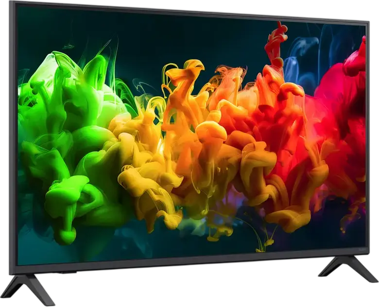 LG 65QNED80B6B 65" QNED 4K UHD Smart TV, Mini LED, α7 AI 4K Gen9 Processor, webOS, HDR10, HLG, Bluetooth 5.3, Black