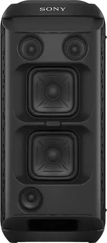 Sony SRS-XV800 Party Speaker, Black, 2-Way Bass Reflex, Bluetooth 5.2, LDAC, MEGA BASS, IPX4 Water Resistant, 25h Battery, Optical Input, 18.5kg