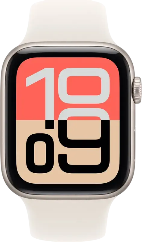 Ceas inteligent Apple Watch SE 3, 40mm, Starlight
