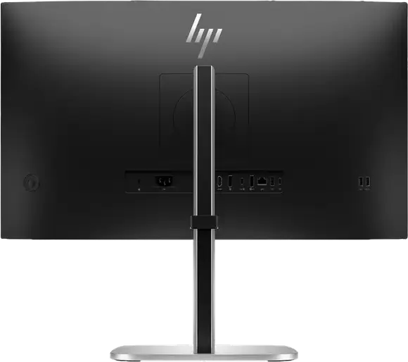 HP Series 5 Pro 527pu 27 inch QHD USB-C Monitor, IPS Panel, 2560x1440, 100Hz, 100W Power Delivery, RJ45 Ethernet, Height Adjustable, Silver