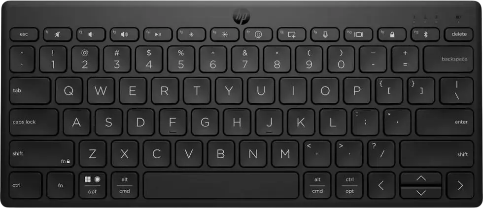 Tastatură HP 350 Compact Multi-Device, Fără fir, Negru