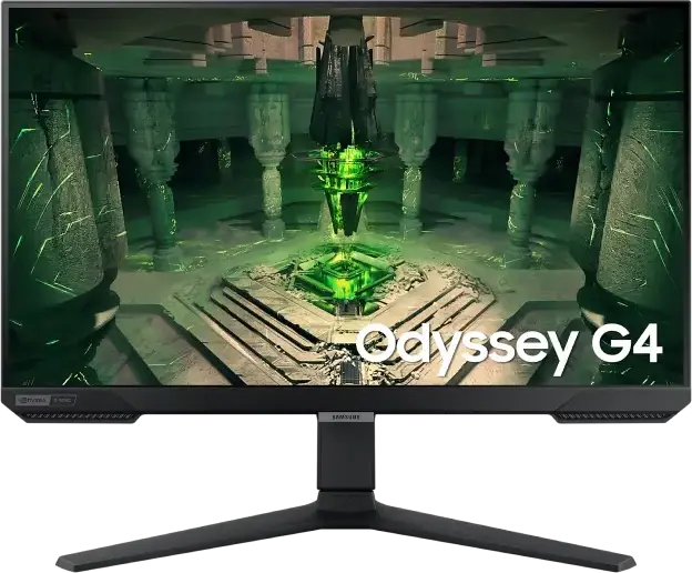 Игровой монитор Samsung Odyssey G4 S25BG400E 25" FHD IPS, частота обновления 240 Гц, время отклика 1 мс GtG, HDR10+, AMD FreeSync Premium, Nvidia G-Sync